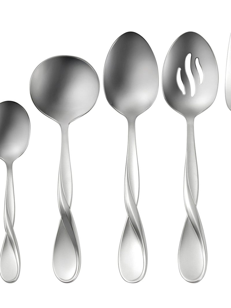 Aquarius Satin 6 Piece Hostess Set